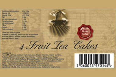 Fruit Tea Cakes