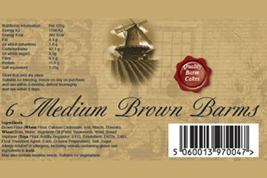Medium Brown Barms